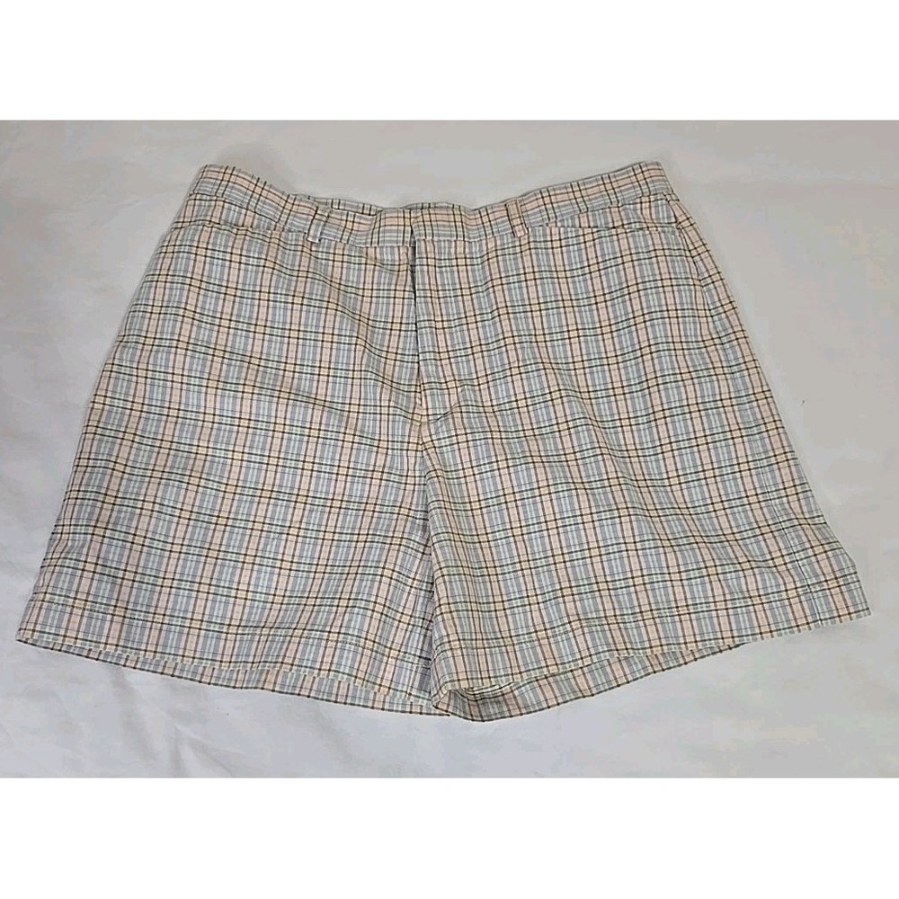 Dockers Women's Size 12 Plaid Shorts Stretch